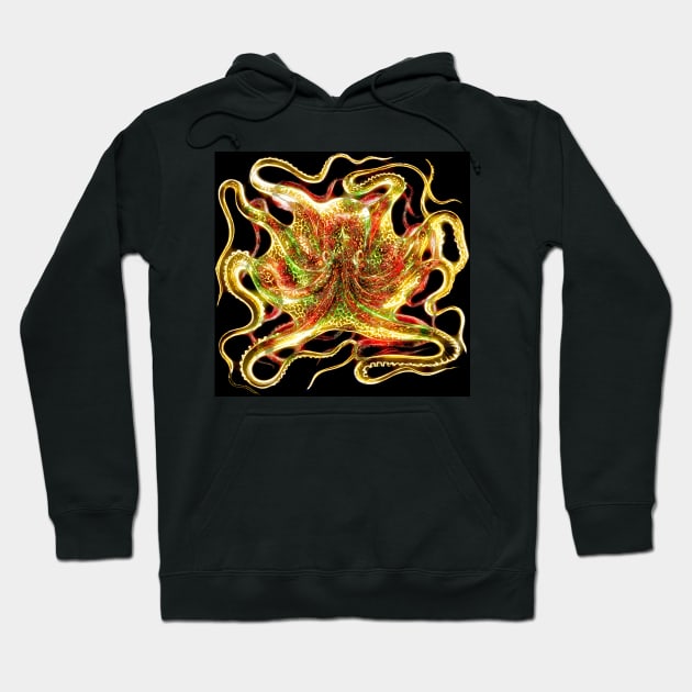 The Octopus Hoodie by PictureNZ